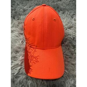 Orange Hunting Baseball Hat With Deer
